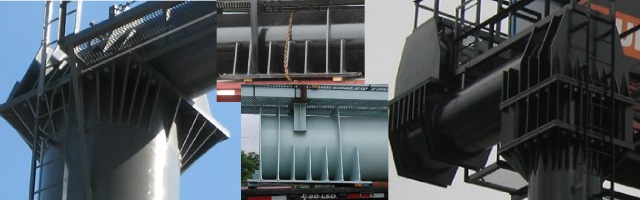 Signature Torsion Box Connection – One reason why our signs fare well in Hurricane winds as compared to many of our competitors.