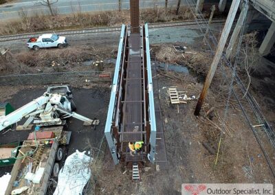 Arial view double-side 14x48 Englewood New Jersey Project image