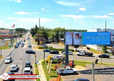 image Three-sided digital sign Scoop Outdoor RT 9 Lakewood NJ by Outdoor Specialist, Inc.