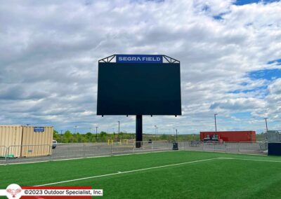 image Waiting for the game sign by Outdoor Specialist Inc for Segra Field 2023